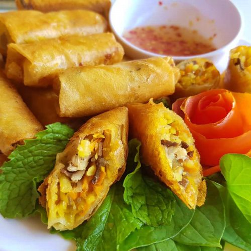 Chả giò cá trích